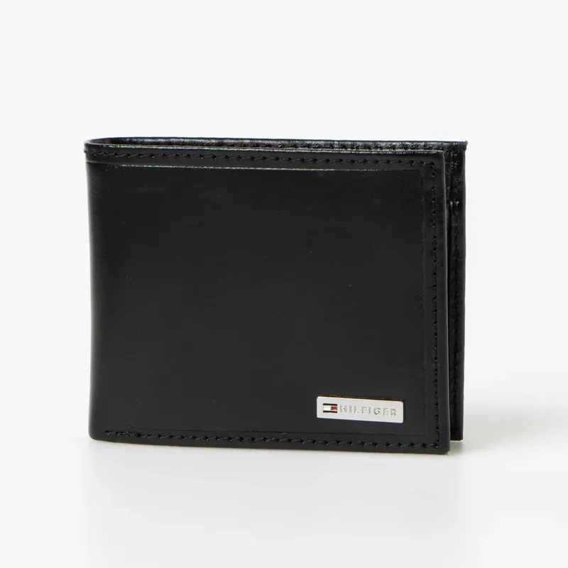 ארנק מעור טומי הילפיגר דגם 31TL130049 שחור Tommy Hilfiger