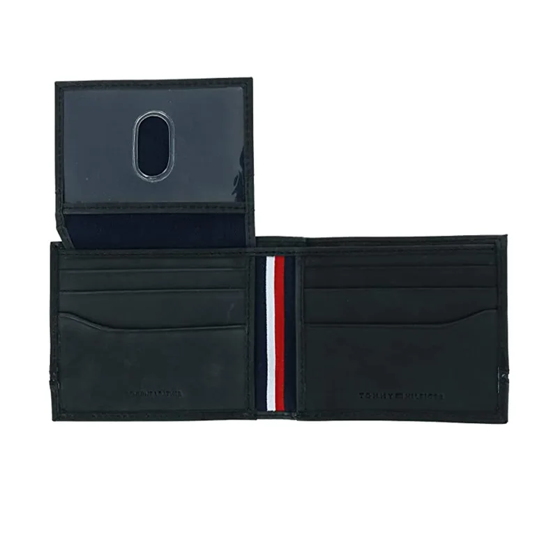 ארנק מעור טומי הילפיגר דגם 31TL220134 שחור Tommy Hilfiger