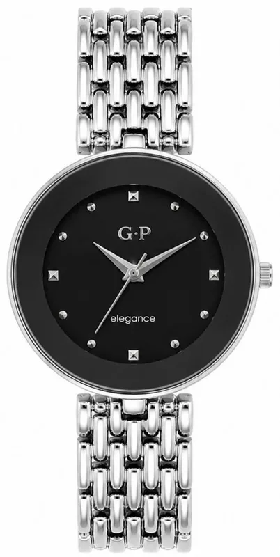 שעון נשים G·P Elegance כסף שחור