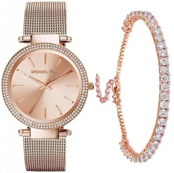 שעון יד אנלוגי לאישה Michael Kors MK3369 מייקל קורס וצמיד מתנה