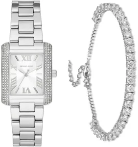 סט שעון יד מייקל קורס לאישה דגם MK4642 MICHAEL KORS וצמיד מתנה