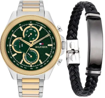 טומי הילפיגר Tommy Hilfiger 1792079 סט צמיד מתנה גברים