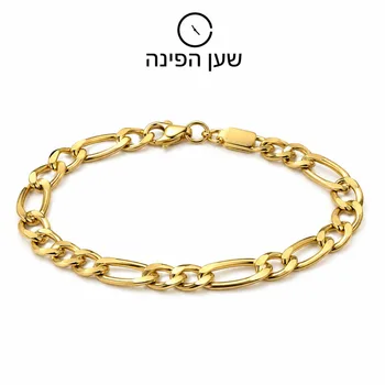 צמיד לגבר חוליות זהב