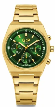 שעון גבר G·P Collection זהב ירוק
