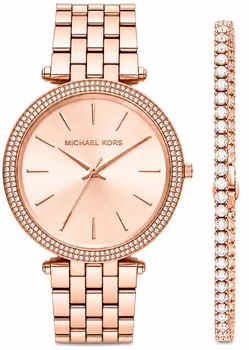 סט שעון מייקל קורס לאישה MK3192 MICHAEL KORS וצמיד רוז גולד