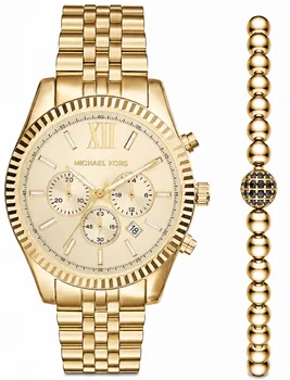 סט שעון יד אנלוגי לגבר michael kors mk8281 מייקל קורס וצמיד