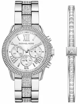 סט שעון מייקל קורס לאישה דגם MK7506 MICHAEL KORS וצמיד מייקל קורס