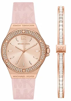 סט שעון ממייקל קורס לאישה דגם MK7282 MICHAEL KORS וצמיד מייקל קורס