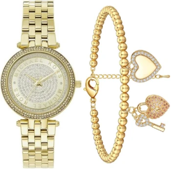 מייקל קורס Michael Kors MK3445 סט צמיד מתנה נשים
